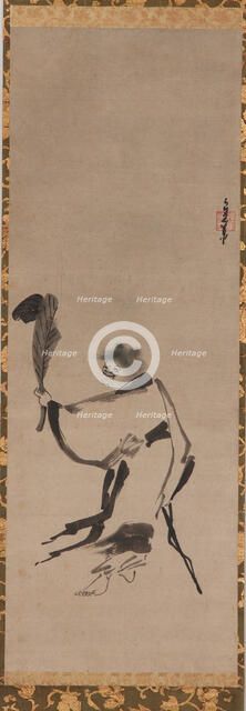 The Taoist Immortal Shih-te, Muromachi period, late 15th-early 16th. Creator: Unknown.