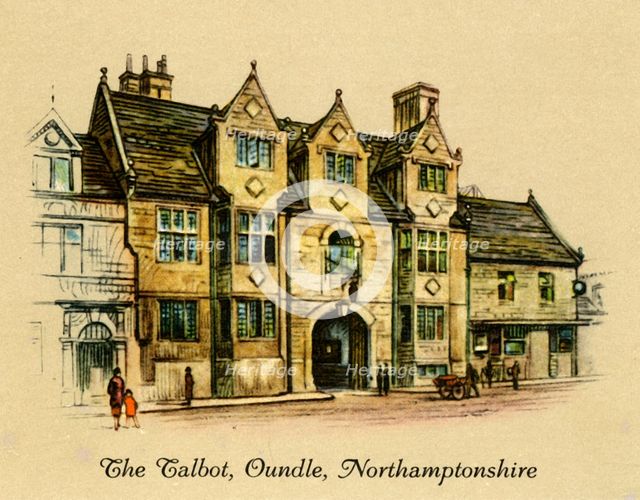 'The Talbot, Oundle, Northamptonshire', 1936.   Creator: Unknown.