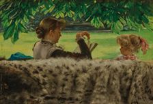 The Tale, c1879. Creator: Tissot, James Jacques Joseph (1836-1902)
