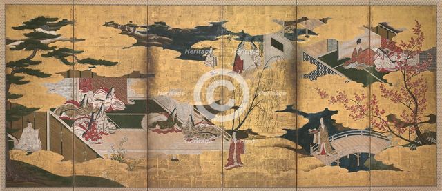 The Tale of Genji, early 17th century. Creator: Unknown.