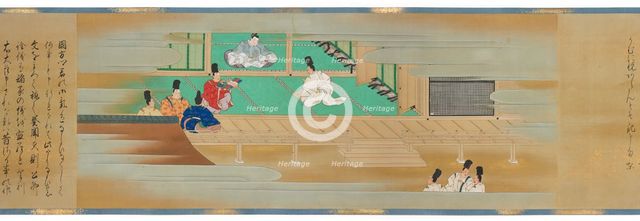 The Tale of Shuten Doji, Edo period, 1700. Creators: Kano Shoun, Higashizono Motokazu, Fushiminomiya Kuninaga, Nakayama Atsuchika.