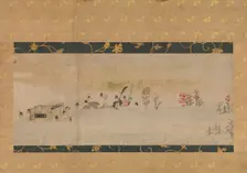The Tale of Sumiyoshi (Sumiyoshi monogatari emaki), late 13th century. Creator: Unknown