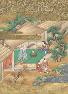 The Tale of the Bamboo Cutter, late 17th century. Creator: Unknown