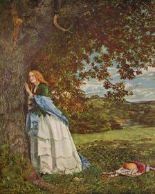 The Talking Oak (Tennyson) 1857, (c1915). Artist: William Maw Egley