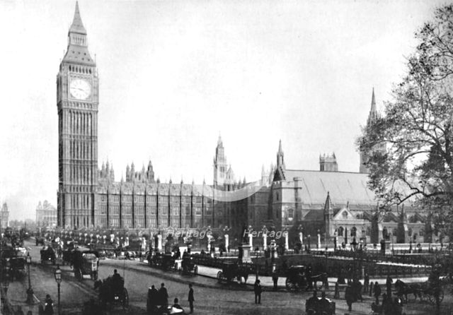 "The Talking Shop" at Westminster', 1909. Creator: Francis Frith & Co.