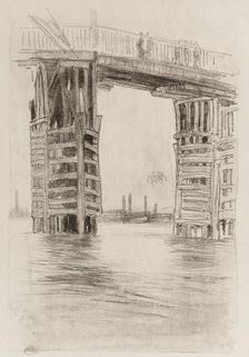 The Tall Bridge, 1878. Creator: James Abbott McNeill Whistler