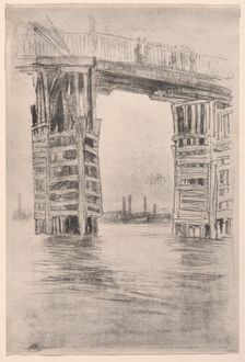 The Tall Bridge, 1878. Creator: James McNeill Whistler (American, 1834-1903)