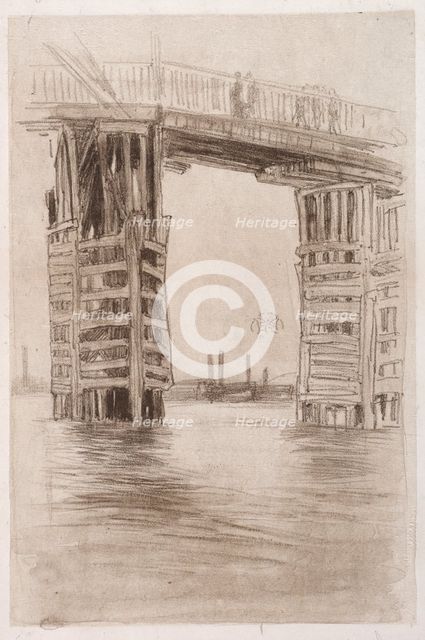 The Tall Bridge. Creator: James McNeill Whistler (American, 1834-1903).