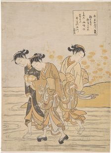 The Tama River at Ide, Yamashiro Province