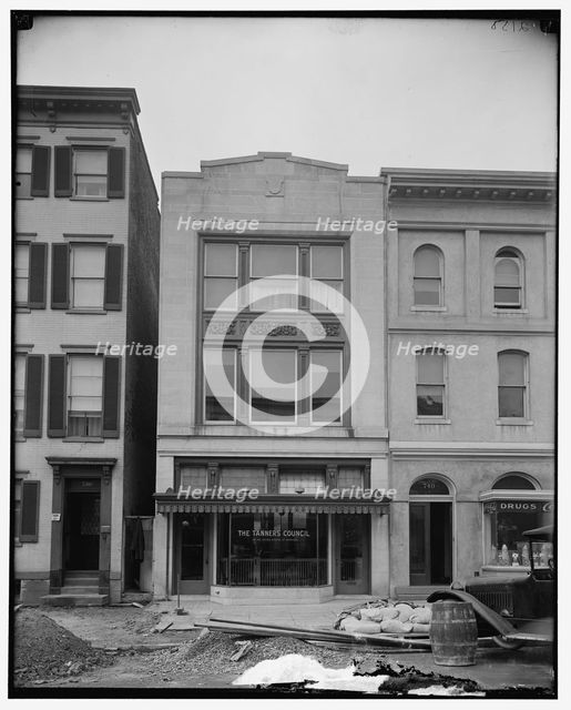 The Tanner's Council, between 1910 and 1920. Creator: Harris & Ewing.