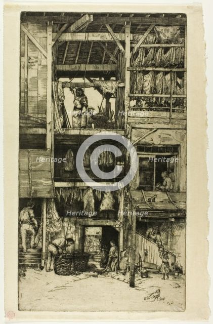 The Tannery, 1901. Creator: Donald Shaw MacLaughlan.