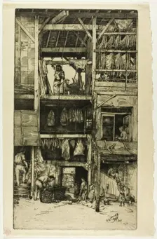 The Tannery, 1901. Creator: Donald Shaw MacLaughlan