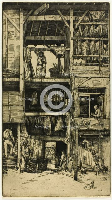The Tannery, 1901. Creator: Donald Shaw MacLaughlan.