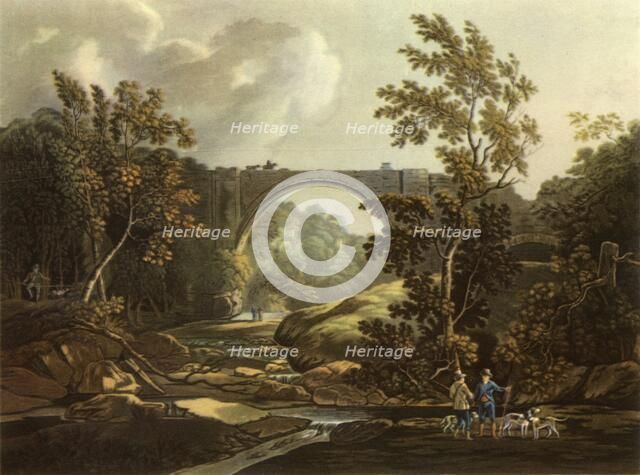 'The Tanfield Arch in 1804', (1945). Creator: Joseph Constantine Stadler.