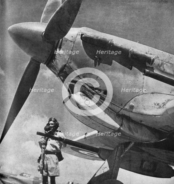 'The tank buster was the second new weapon', c1942-1943, (1945). Creator: Unknown.