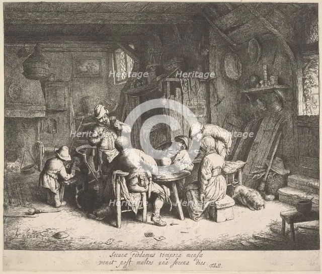 The Taste, 1610-85. Creator: Adriaen van Ostade.