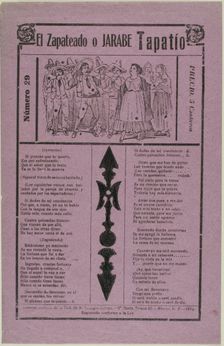 The Tap Dance, published c. 1918. Creator: José Guadalupe Posada