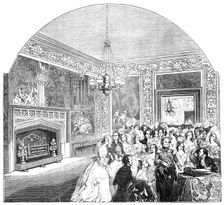 The Tapestry Chamber, St James's Palace, 1844. Creator: Unknown