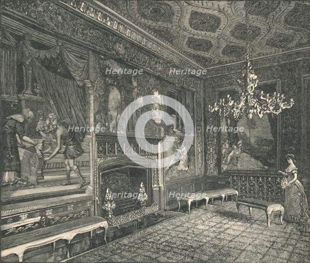'The Tapestry Room', 1886. Artist: Unknown.