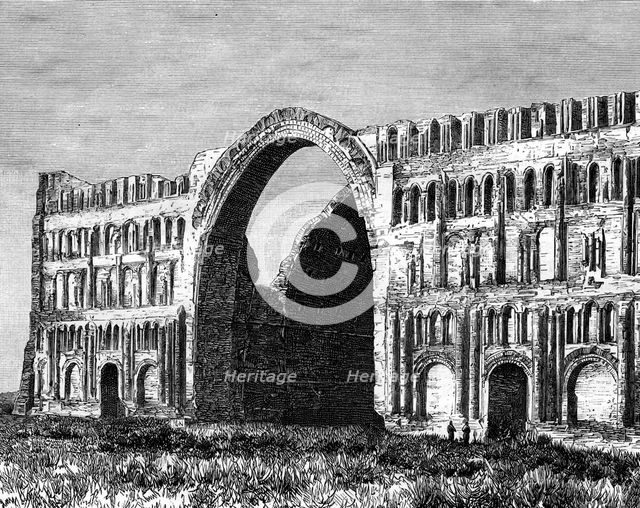 The Taq-i Kisra, Ctesiphon, Iraq, 19th century. Artist: Unknown