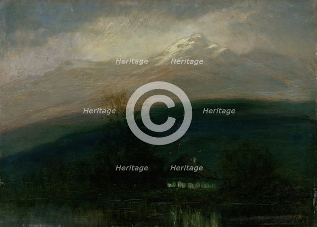 The Tatra Mountains towards nght, c1912. Creator: Ferdinand Katona.