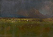 The Tatras before a Storm, 1890. Creator: Ladislav Mednyanszky