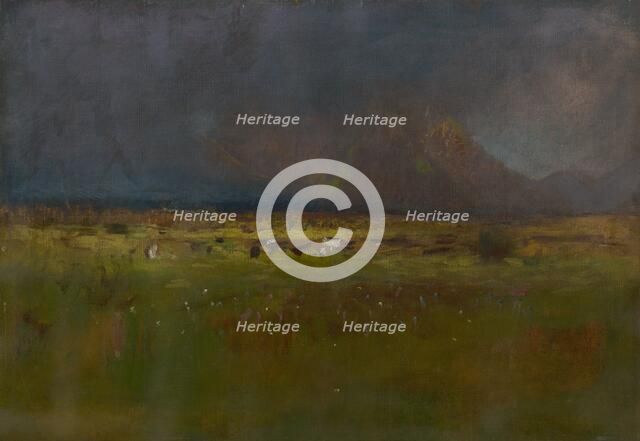 The Tatras before a Storm, 1890. Creator: Ladislav Mednyanszky.