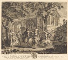 The Tavern, 1761/1762. Creator: Pierre François Basan