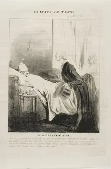 The Taxidermist Doctor, 1843. Creator: Charles Emile Jacque