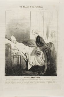 The Taxidermist Doctor, 1843. Creator: Charles Emile Jacque