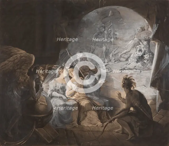 The Tea-Tax-Tempest (The Oracle), 1774. Creator: John Dixon.