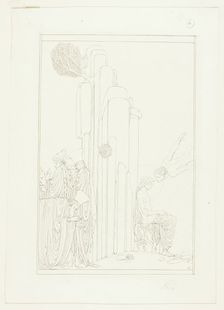 The Teacher of Wisdom, c. 1890-1900. Creator: Charles S Ricketts