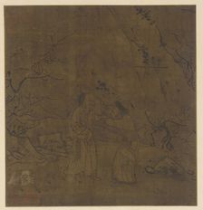 The Tearful Parting of Su Wu and Li Ling, Ming dynasty, 1368-1644. Creator: Unknown