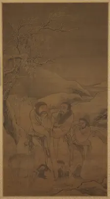 The Tearful Parting of Su Wu and Li Ling, Ming dynasty, 16th century. Creator: Unknown