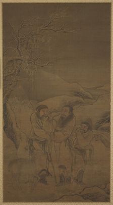 The Tearful Parting of Su Wu and Li Ling, Ming dynasty, 16th century. Creator: Unknown