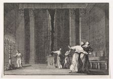 The Tearing of the Temple Curtain (The Curtain of the Temple Was Torn in Two), 1703