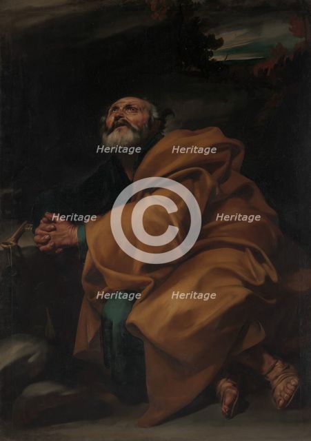 The Tears of Saint Peter, ca. 1612-13. Creator: Jusepe de Ribera.