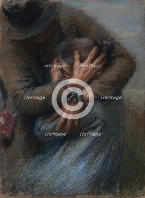 The Tears. Artist: Mentessi, Giuseppe (1857-1931)