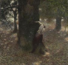 The Tease, 1889. Creator: Stuck, Franz, Ritter von (1863-1928)