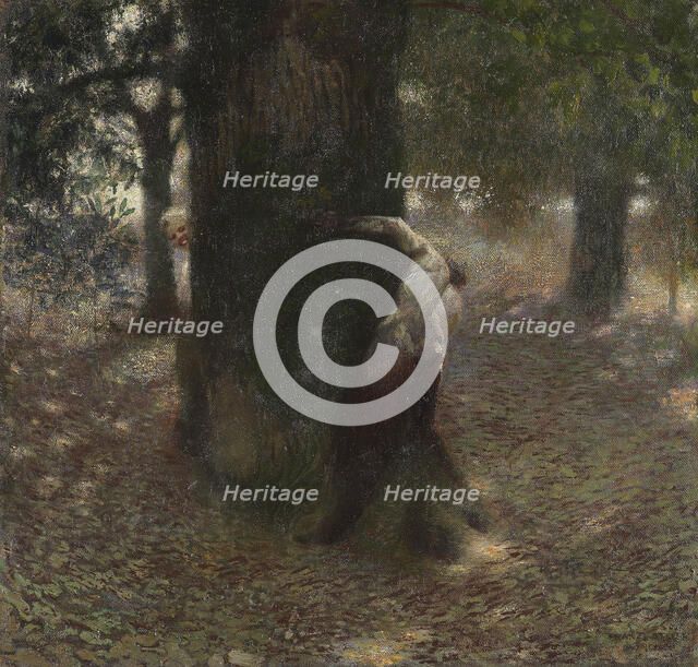 The Tease, 1889. Creator: Stuck, Franz, Ritter von (1863-1928).