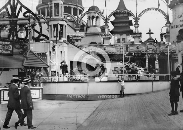 The Teaser, Coney Island in Luna Park, 1911. Creator: Bain News Service.
