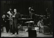 The Ted Heath Orchestra in concert, London, 1985. Creator: Denis Williams