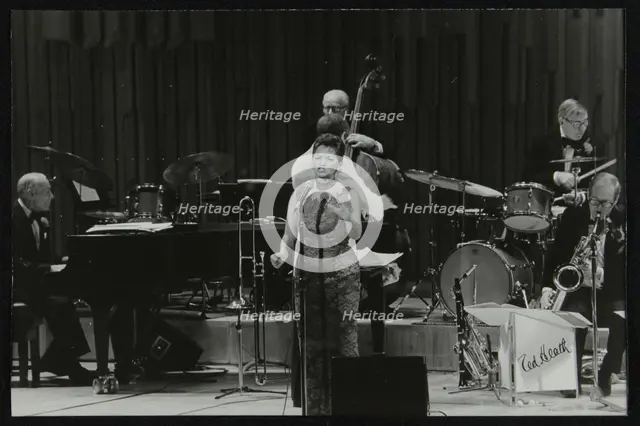 The Ted Heath Orchestra performing live, London, 1985. Creator: Denis Williams.