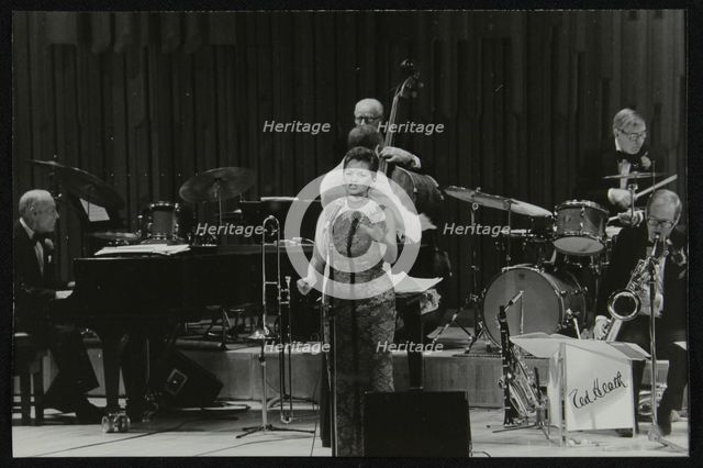 The Ted Heath Orchestra performing live, London, 1985. Creator: Denis Williams.