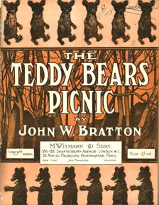 The Teddy Bears Picnic 1907. Creator: Unknown
