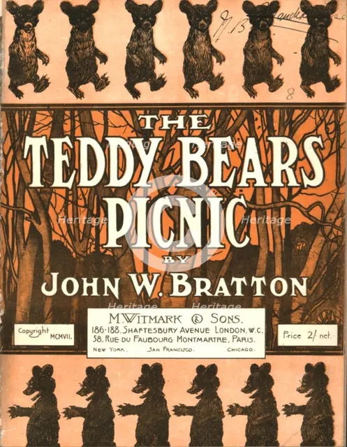 'The Teddy Bears Picnic', 1907. Creator: Unknown.
