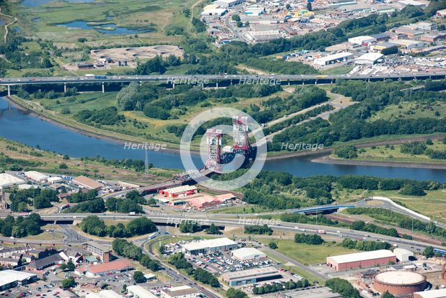 The Tees Newport Bridge, Middlesbrough, 2018. Creator: Emma Trevarthen.