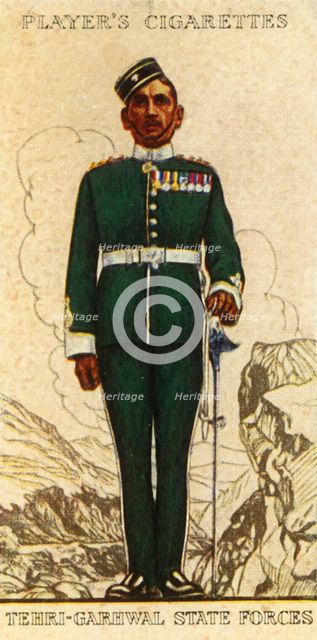 'The Tehri-Garhwal State Forces', 1936. Creator: Unknown.