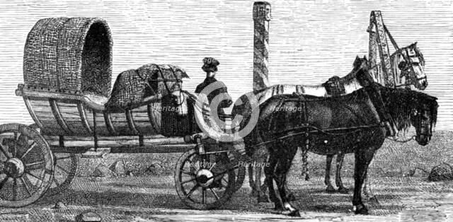 'The Telega; The Caucasus', 1875. Creator: Unknown.