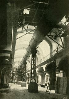 The Telescope Completed 1900. Creator: Unknown